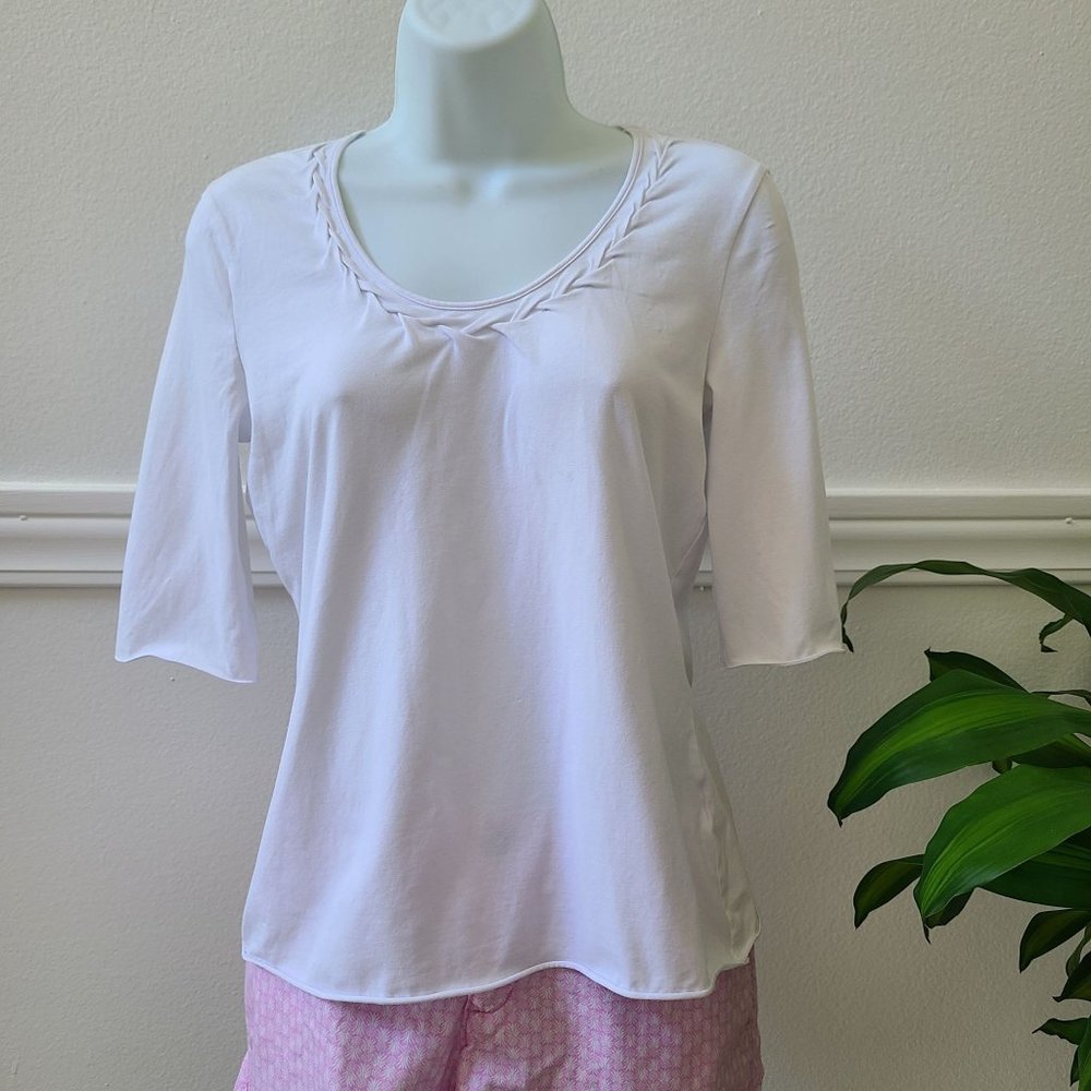 Armani Collezione white blouse,size 8